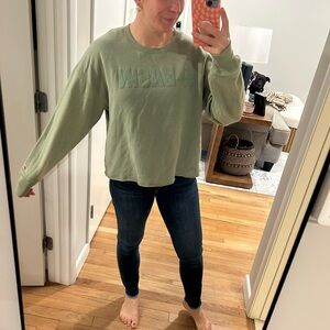 League Sage Green Women's Sweatshirt